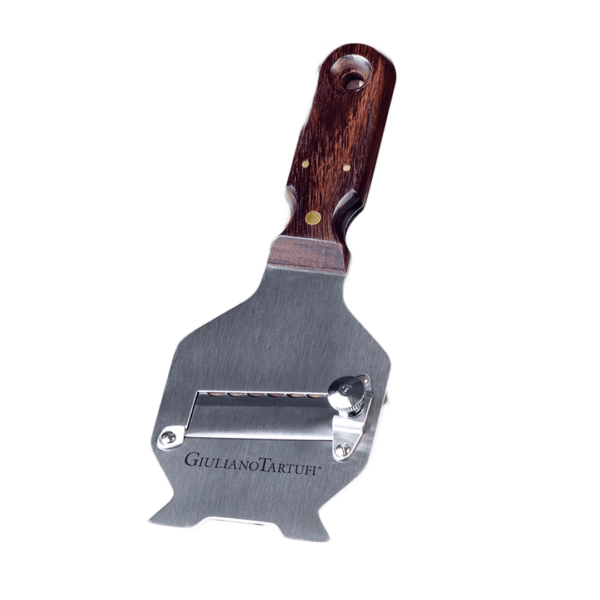 Truffle slicer – steel and wooden handle
