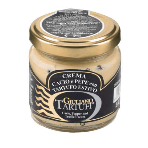 Cacio, Pepper and summer Truffle cream