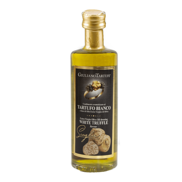 Extra virgin olive oil dressing White Truffle flavour - with extra Truffle