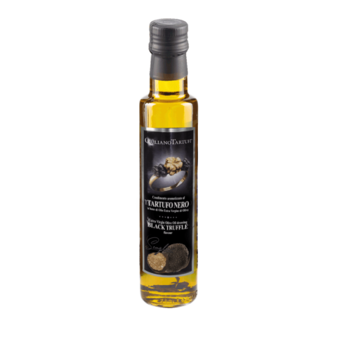 Condiment à base d’huile d’olive extra vierge aromatisé à la Truffe d’été - avec Truffe extra