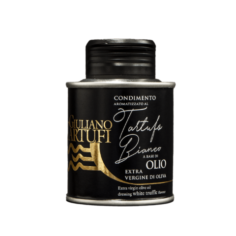 Extra virgin olive oil dressing White Truffle flavour - tin