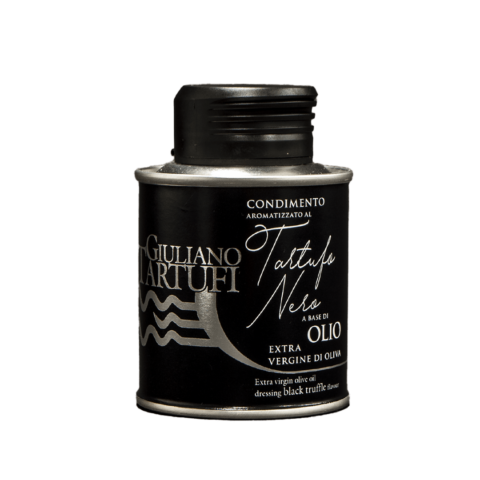 Extra virgin olive oil dressing Black Truffle flavour - tin