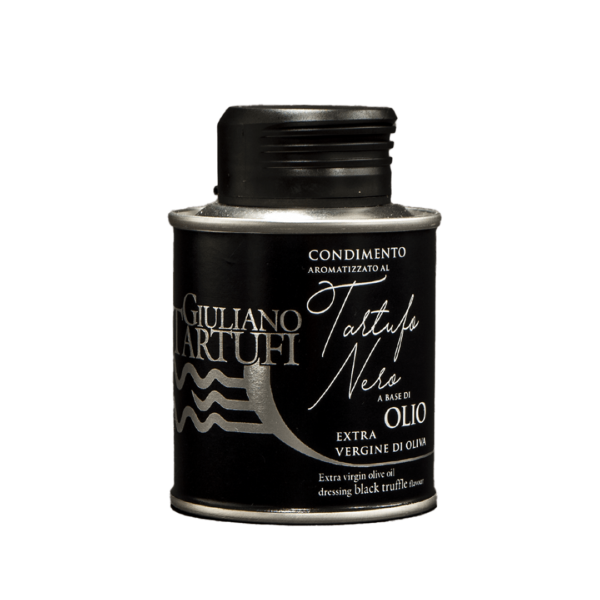 Extra virgin olive oil dressing Black Truffle flavour - tin