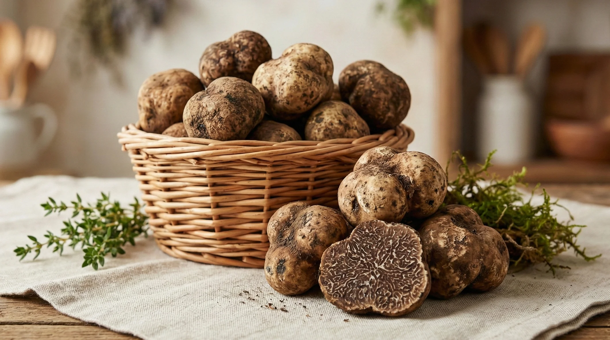 Cestino di tartufi Cestino di tartufi